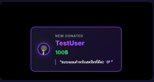Profile Card overlay preset